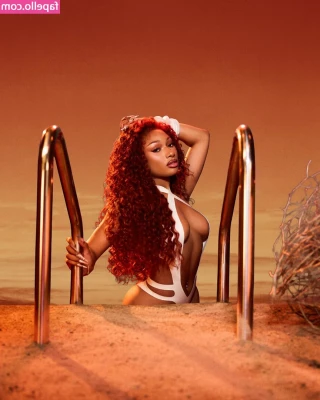 Megan Thee Stallion [ megan-thee-stallion-4 ] - smoking a little and stroking my cock