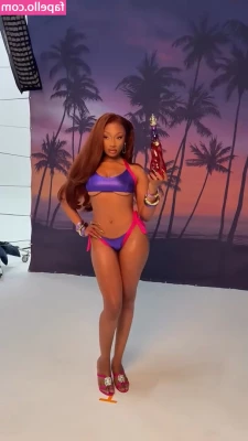 Megan Thee Stallion [ megan-thee-stallion-4 ] - How big   does this photo make me look