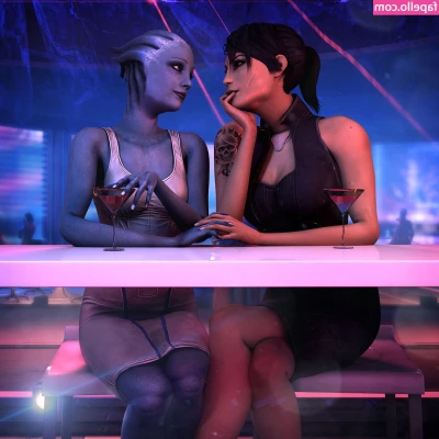 Mass Effect [ mass-effect ] - I want to rub your hard cock between my huge breasts and make you cum