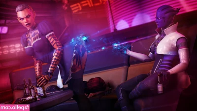 Mass Effect [ mass-effect ] - I took some naughty pics in my stream outfit from today 😋😋