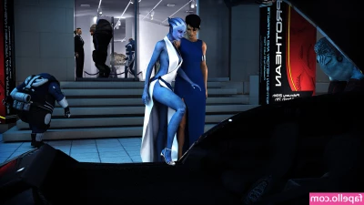 Mass Effect [ mass-effect ] - (063) Nylon Footjob and Cum on Pantyhose for Cuckold Hubby to Worship
