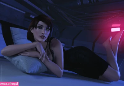 Mass Effect [ mass-effect ] - I was so horny and dirty in front of the mirror that I fucked my