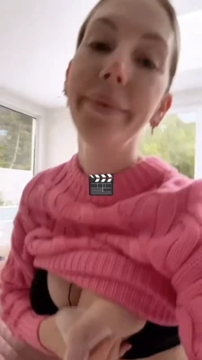 Katherine Ryan [ katherine-ryan ] - Papa getting washed. Messing around with slow-mo filming. Wanted to