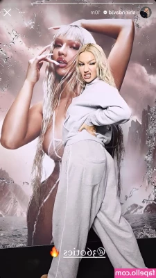 Shirin David [ shirin-david ] - My red catsuit is fixed so made a video to share. Still caged for