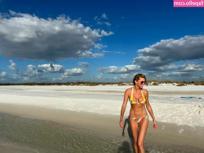 Tricia Helfer [ tricia-helfer ] - We decided to have some outdoor fun  It didn t go as planned tho  so