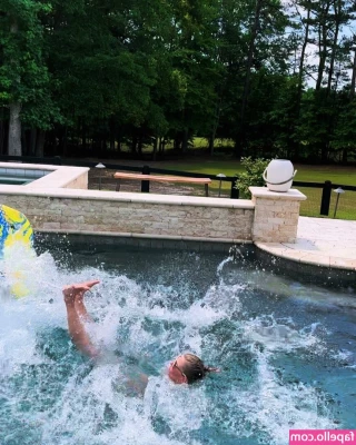 Tricia Helfer [ tricia-helfer ] - Fancy jumping in? 💦😉