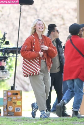 Elle Fanning [ elle-fanning ] - All black   what s your fav color lingerie
