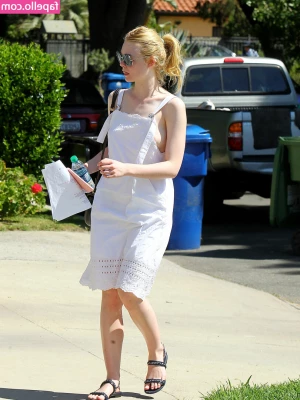 Elle Fanning [ elle-fanning ] - Swipe thru for blue