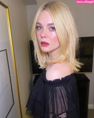 Elle Fanning [ elle-fanning ] - Let’s keep the lights on 😏