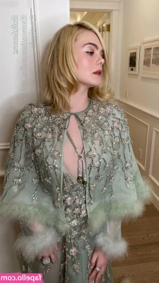 Elle Fanning [ elle-fanning ] - Making a fun custom  super slut  is going to have a series stay tuned part 1