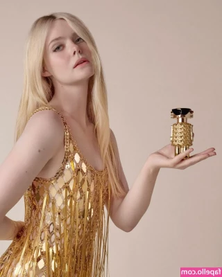 Elle Fanning [ elle-fanning ] - Warning  this dress rides up faster than my dirty thoughts
