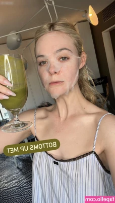 Elle Fanning [ elle-fanning ] - My slavegirl has become so horny and slutty because of Me.  And now