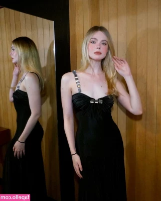 Elle Fanning [ elle-fanning ] - Girl on girl # 3 but this one turns into a threesome because her