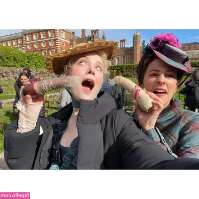 Elle Fanning [ elle-fanning ] - Now that the sun is coming out, I'm looking forward to doing a lot