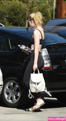 Elle Fanning [ elle-fanning ] - This is one of my old Videos  My lovely black Bodystocking and a