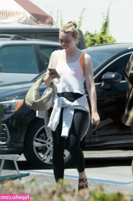 Elle Fanning [ elle-fanning ] - Still searching for a margarita as big as one of my boobs. I think