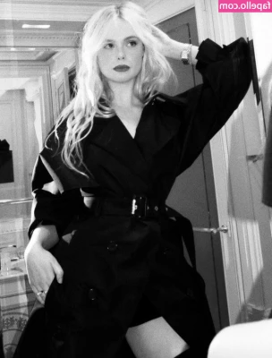 Elle Fanning [ elle-fanning ] - I m thinking of starting a game called  spin the wheel  Itll be  5 a