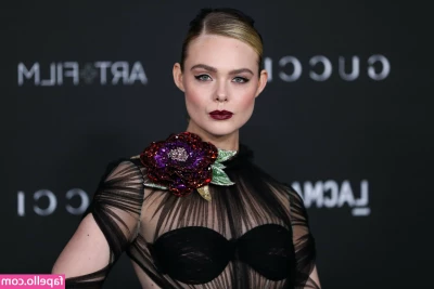Elle Fanning [ elle-fanning ] - Oh dear  something appears to be peeking out hehe xXx