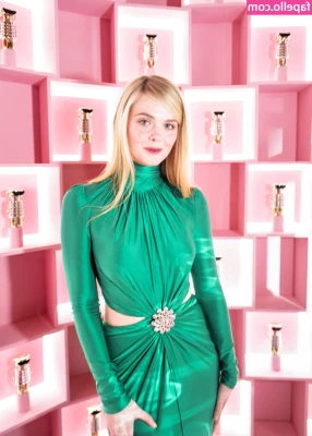 Elle Fanning [ elle-fanning ] - And just because I feel generous  a little  slip