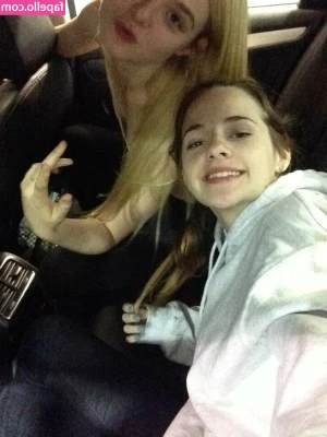 Elle Fanning [ elle-fanning ] - Doing yoga with me this Will be your view