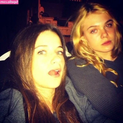 Elle Fanning [ elle-fanning ] - Go binge watch my videos.