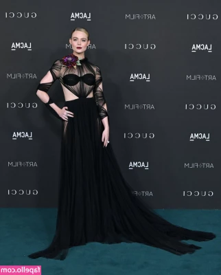 Elle Fanning [ elle-fanning ] - Oh me? I’m your angel for the evening.