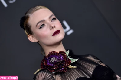Elle Fanning [ elle-fanning ] - I decorated this bra myself  what do you think  B amp w