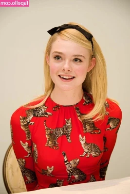 Elle Fanning [ elle-fanning ] - Juan Martin wearing The most sexy underwear.