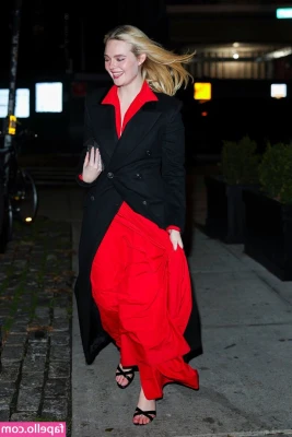 Elle Fanning [ elle-fanning ] - Going out for some wings! What’s your fav sauce?