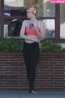 Elle Fanning [ elle-fanning ] - Start at my toes and work your way up, slowly