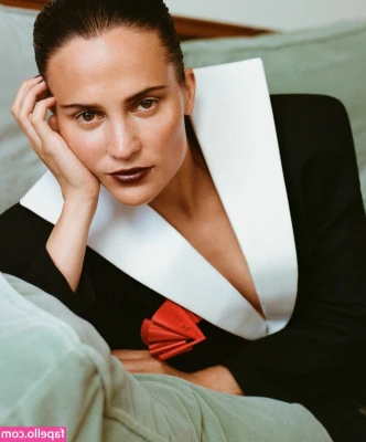 Alicia Vikander [ alicia-vikander ] - How’s the view from down there baby?