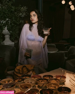 Rachel Zegler [ rachel-zegler ] - Oh no! We fell to #6 and my titty fell out of this little shirt 🙈 