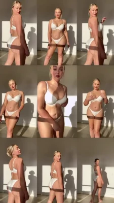 Iskra Lawrence [ iskra-lawrence ] - BUON HALLOWEEN da questa gattina che ha voglia di essere accarezzata