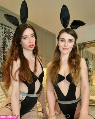Saskia And Sasha [ saskia-and-sasha ] - My little black dress was hiding a whole lot of ass and a tiny lil