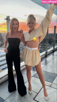 Ashley Roberts [ ashley-roberts ] - Think anyone will notice I m all plugged up under my dress