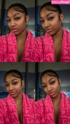 Angel Reese [ angel-reese ] - Lazy Saturday gamer girl hair  or so I m told  lol