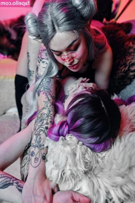 elleslove - pulled down, or to the side?