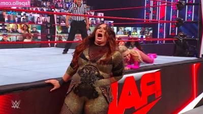 Lana WWE [ lana-wwe-24 ] - Leopard kitten loses her bottom and shows off just for you