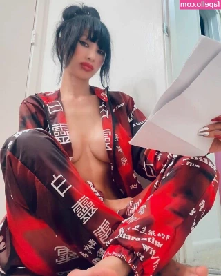 Bai Ling [ bai-ling ] - Oh Monday! I want to go back to bed and be naughty! Don’t forget my