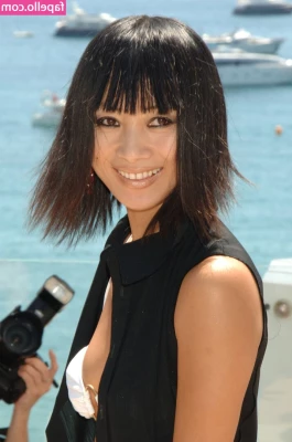 Bai Ling [ bai-ling ] - I am on cam lol making cookies and drinking coffee