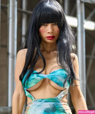 Bai Ling [ bai-ling ] - Goodmorning  I peeked my tits in the bathroom mirror and I thought