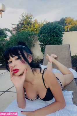 Bai Ling [ bai-ling ] - Self care on the feet 🙂 after a long week of my big feet sweating