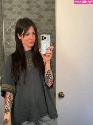 Anisa Jomha [ anisa-jomha ] - TBT freshly pierced nips   2014  how do you feel about the piercings 