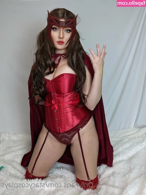 stacycosplays - Your tongue would feel amazing here.. kissing my thighs and working