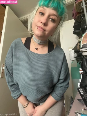 Proxy Paige [ proxy-paige ] - Watch Harry fuck my hole and then pull out and spray his cum