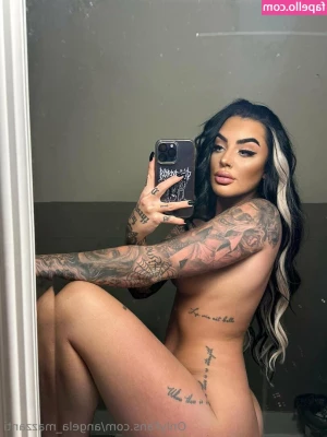 Angela Mazzanti [ angela-mazzanti-1 ] - Shoejob in Pink Wooden Mules and Stockings  In this clip, I wear a