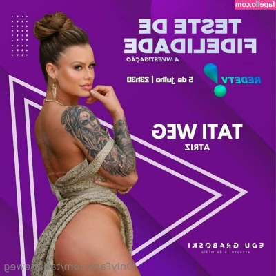 tatianeweg - Look at it! The comparison btwn me and this cuck is hilarious 👀🤣
