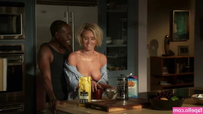 Nicky Whelan [ nicky-whelan ] - I love this mushroom stool    You re like   what mushroom  what stool