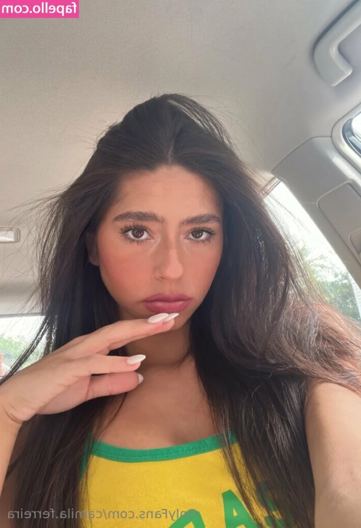 camila.ferreira [ camila-ferreira ] - Where do you look 👀 ? Into my eyes & soul...Or on my titties ?