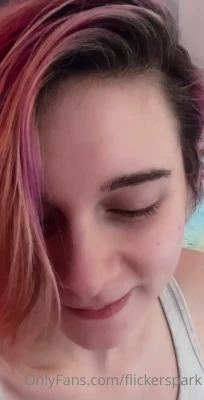 Flickerspark - black lingerie is always so sexy